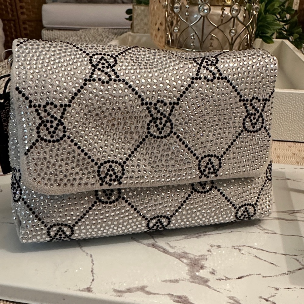 Elegant Crystal-Embellished Clutch Victoria ‘S Secret,